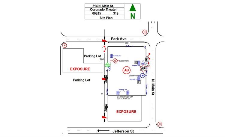 Commercial Pre-Plans Diagram